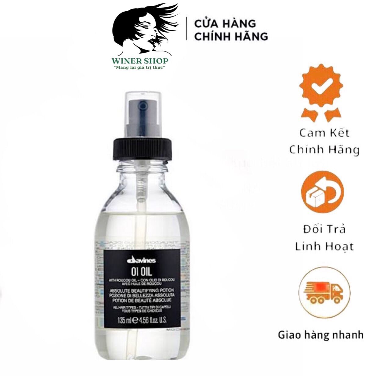 Tinh dầu phục hồi tóc suông mượt DAVINES dung tích 135m