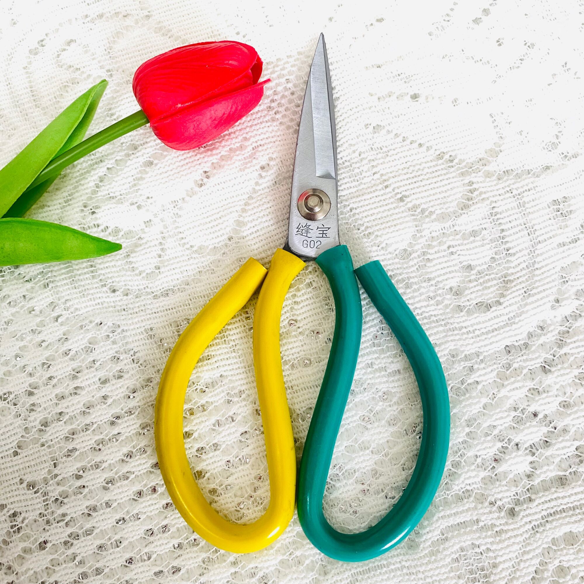 Kéo cắt đa năng g01-g02-g03 cán xanh- vàng tiện dụng