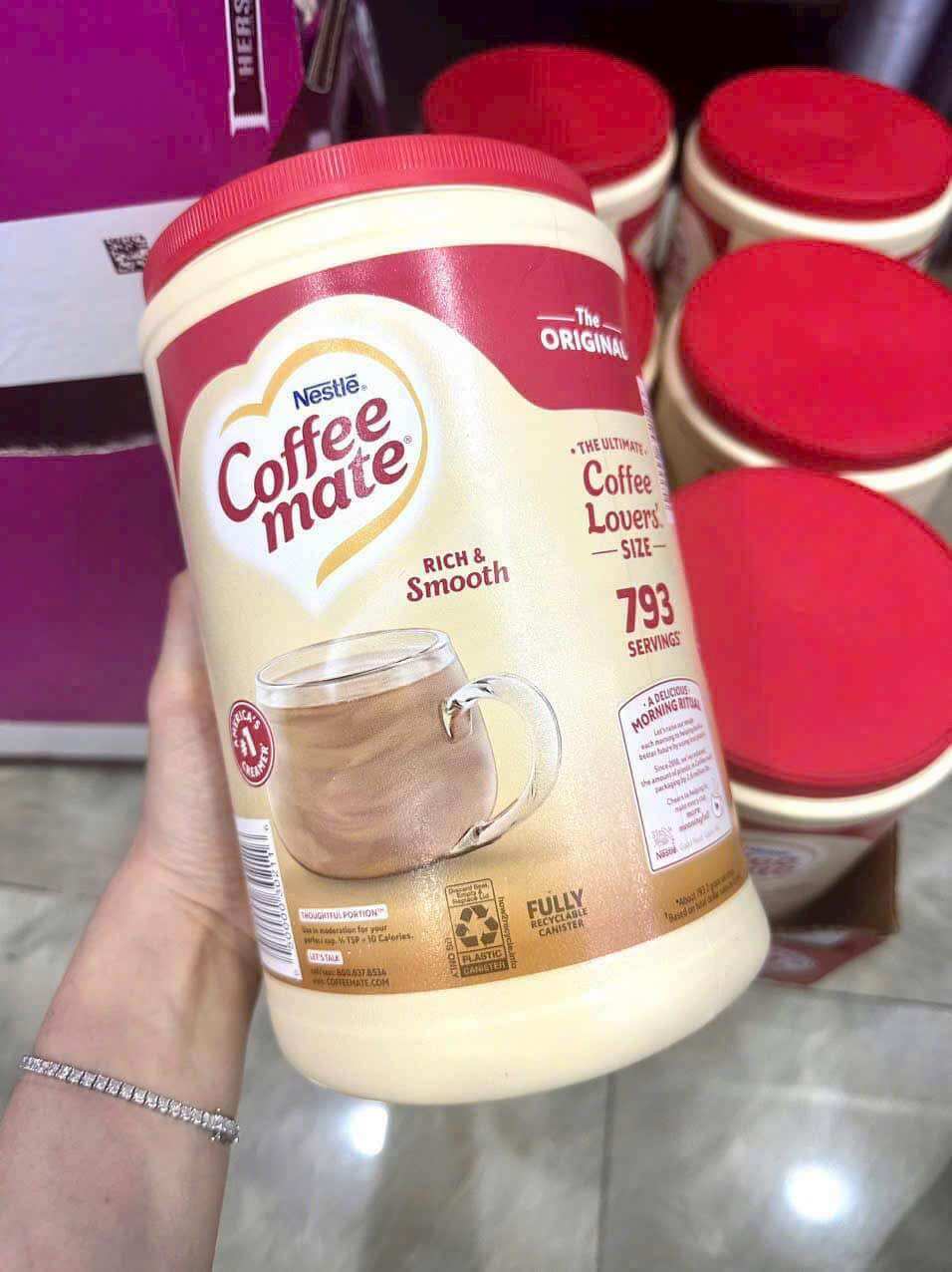 Bột Kem Cà Phê Sữa Nestle Coffee Mate 1,5kg Của Mỹ - Date 11/2027