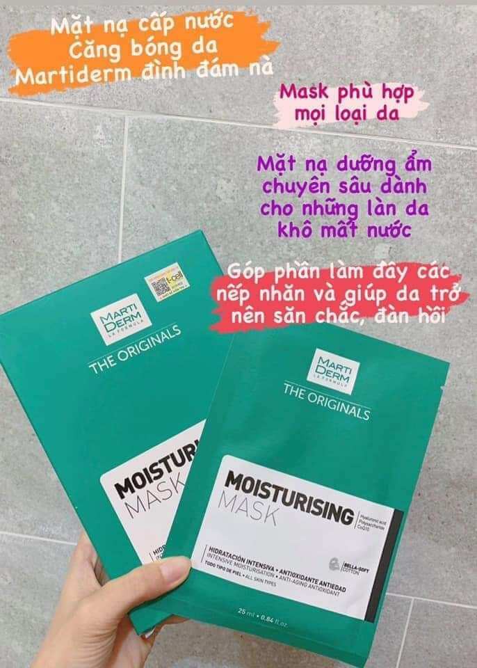 Mặt nạ marti derm moisturering