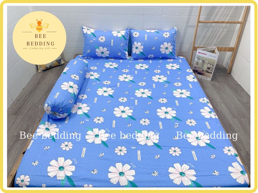 Ga lẻ 1m6x2m Cotton Thắng Lợi chuẩn logo (không áo gối, dùng cho nệm cao từ 3-15cm)