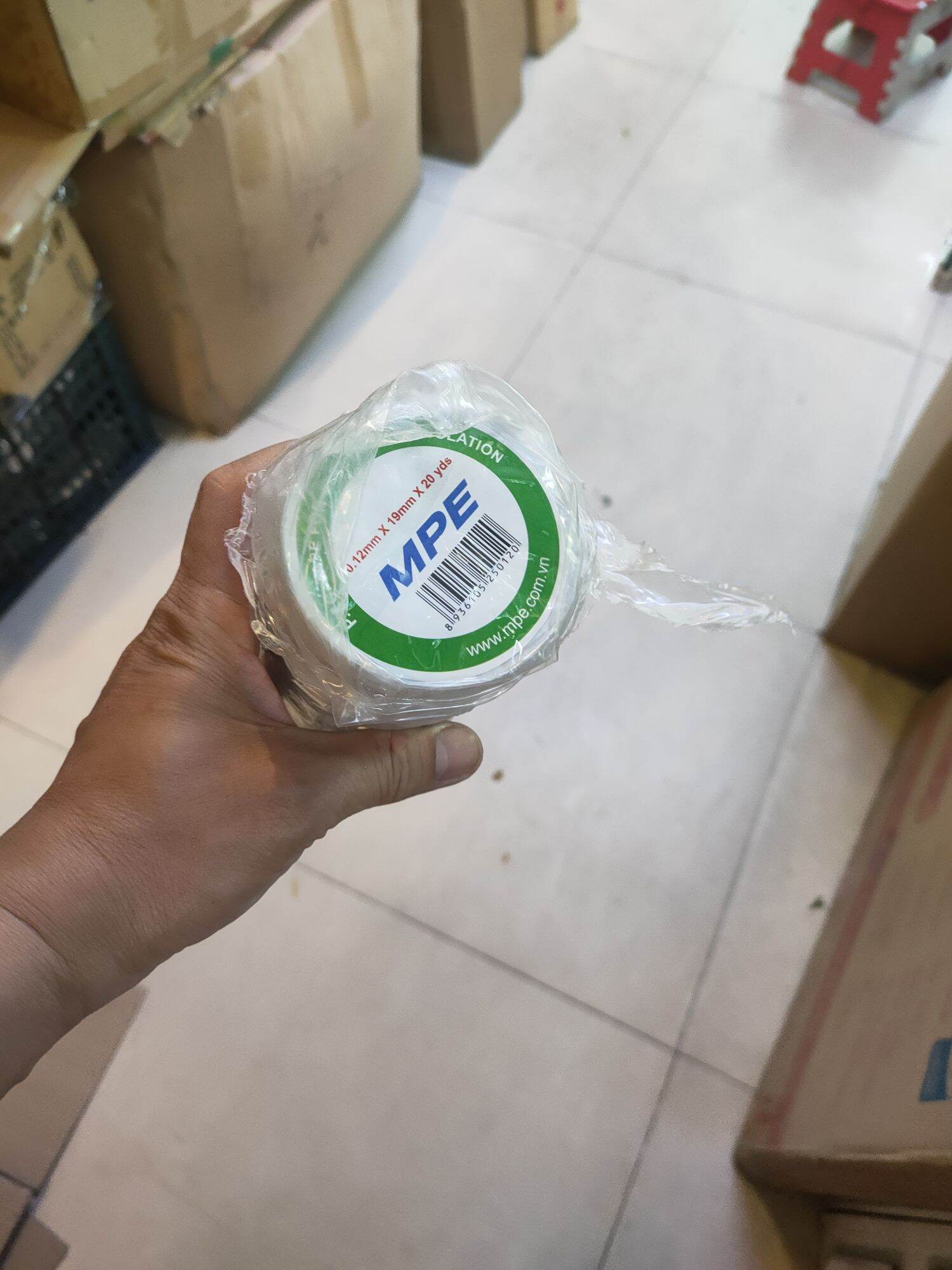 Băng dính điện MPE cuộn to
