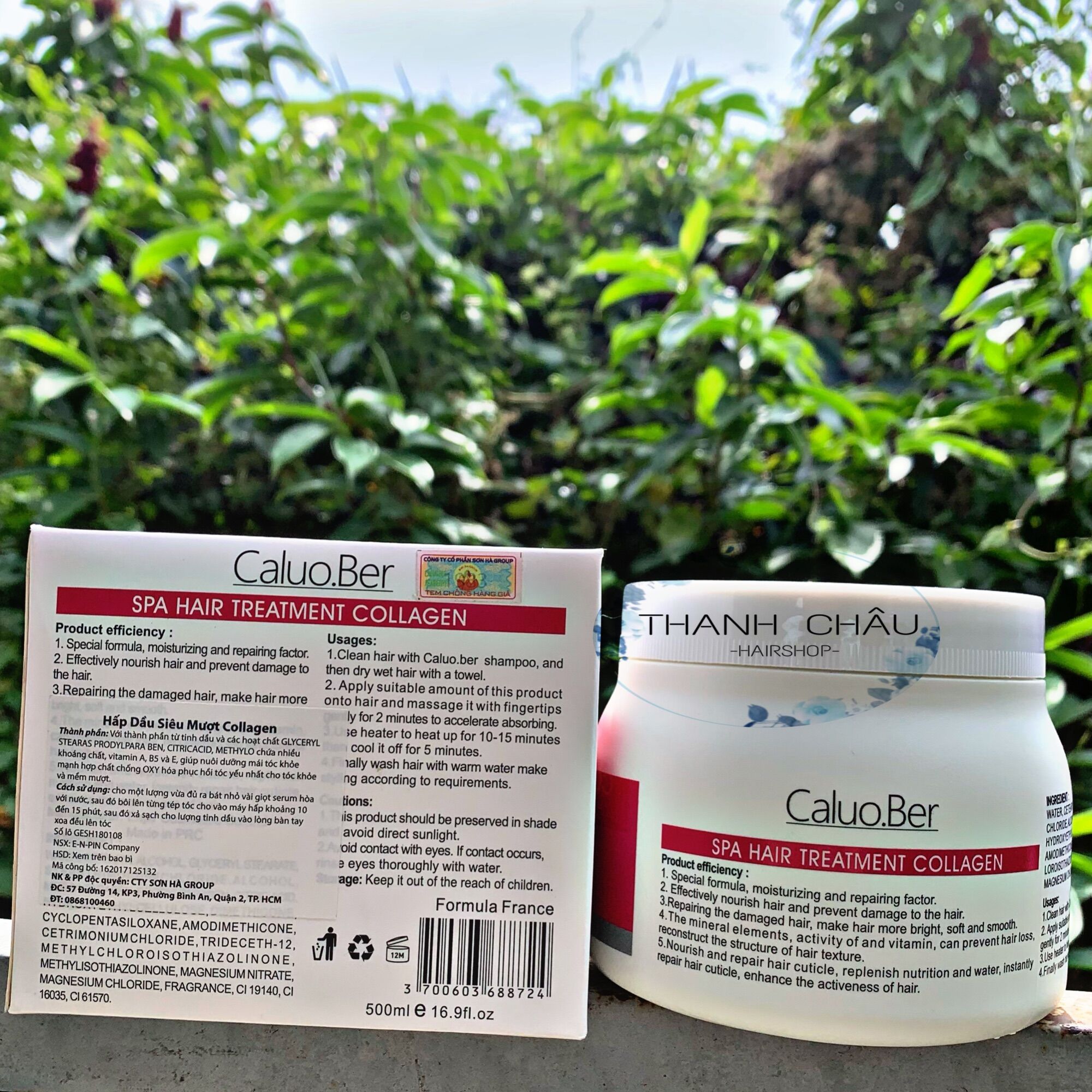 Dầu hấp ủ tóc Caluo.Ber Hair Spa Treatment 1500ml