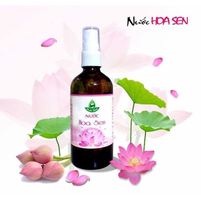 Nước cất hoa sen 100ml - Tinh dầu Huyền Thoại