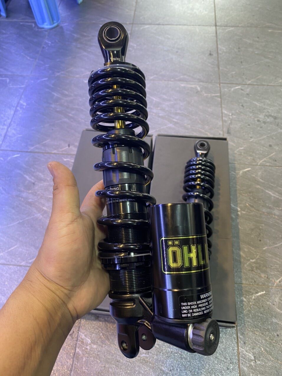 Phuộc ohlins gắn xe vario utimo click sh mode luvias grande