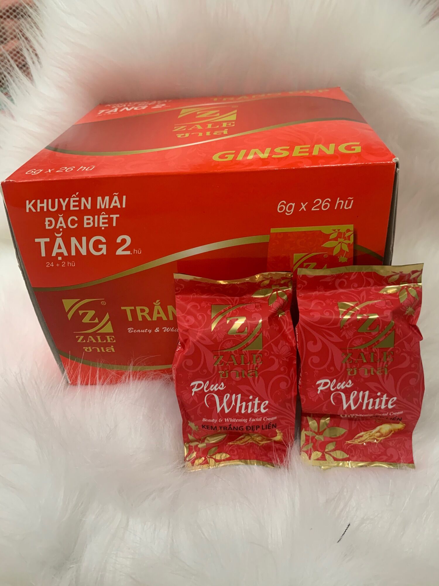 COMBO 6 HỘP KEM ZALE ĐỎ THÁI LAN