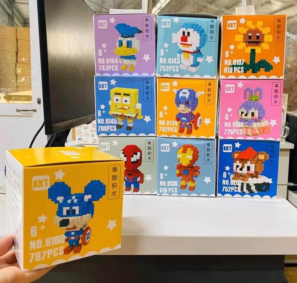 Bộ lego 3D mô hình động vật