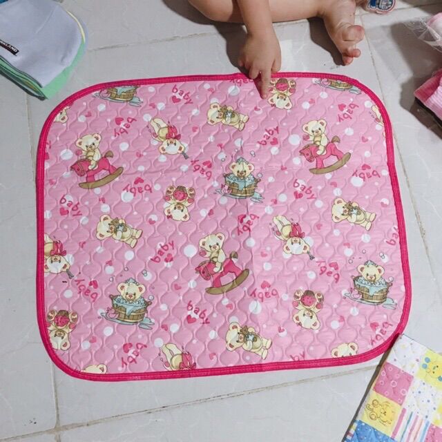 Tấm lót chống thấm,Chiếu lót thay đồ cho bé sơ sinh