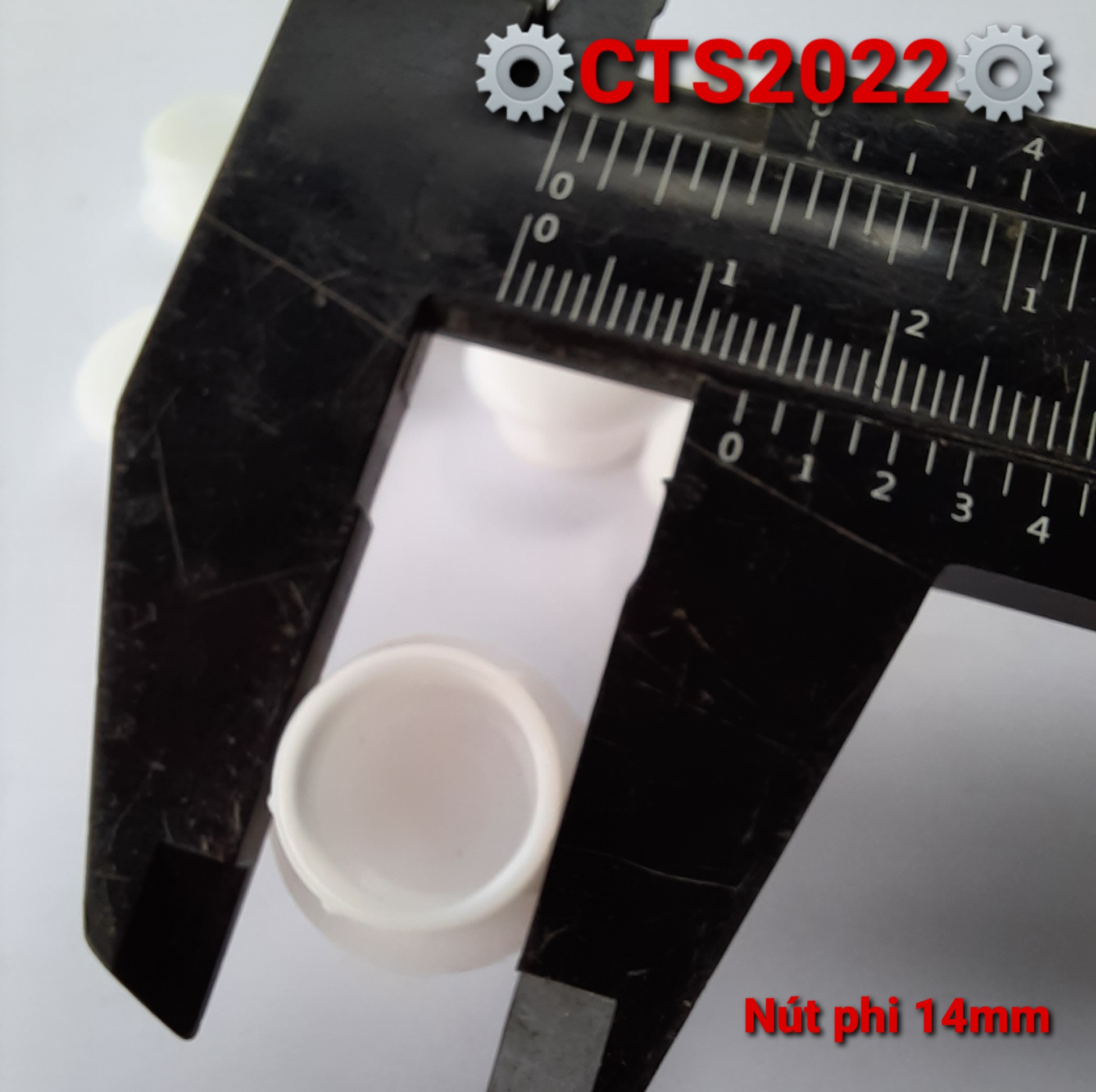 10 Nút nhựa bịt lỗ phi 14mm