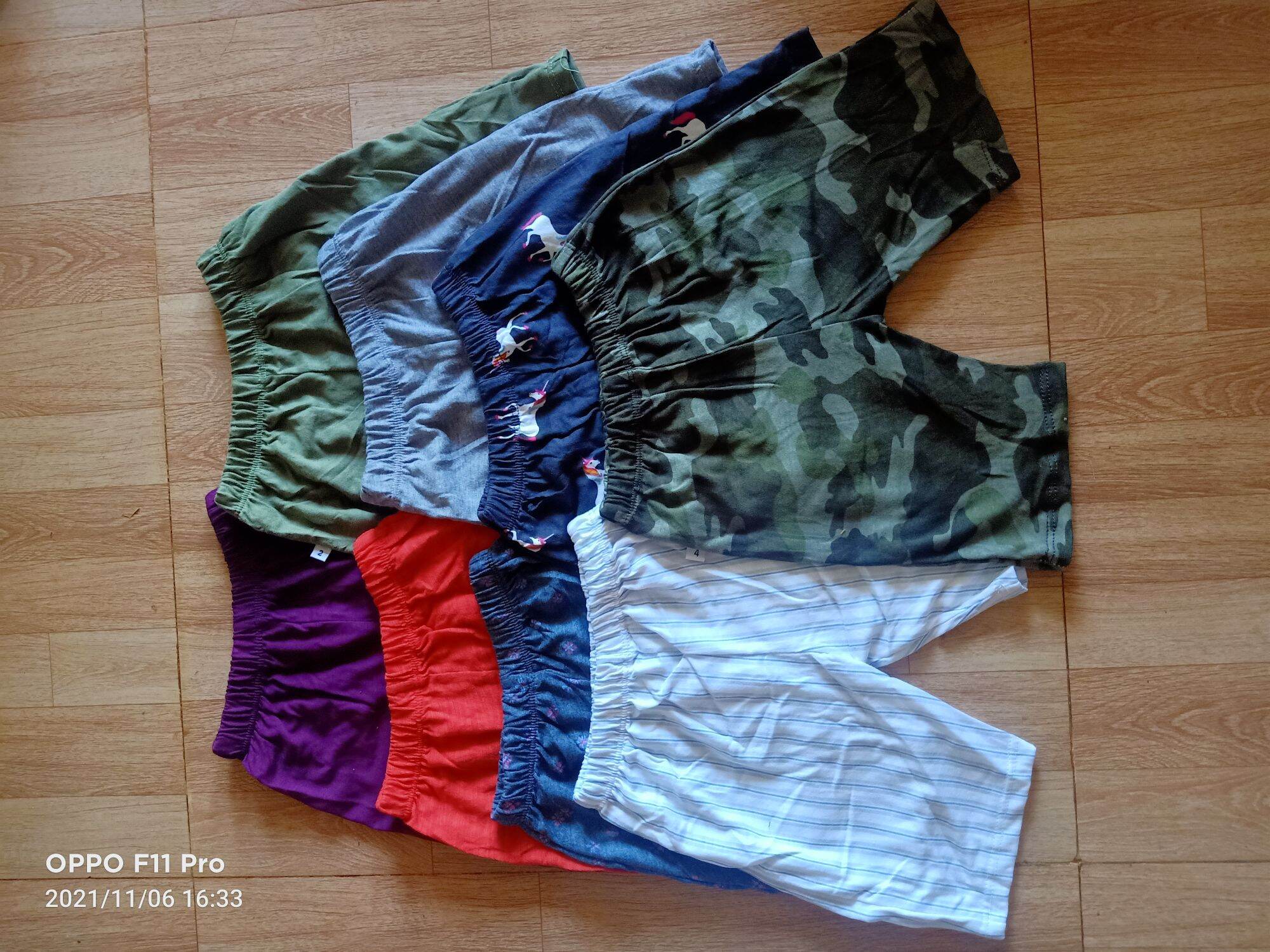 Sét 5 quần đùi cotton đẹp cho bé (10-13kg)