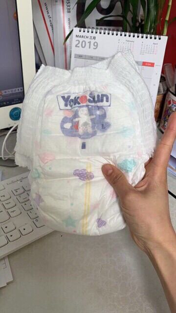 Combo 100 miếng Yokosun Bỉm quần Trần M L XL XXL XXXL