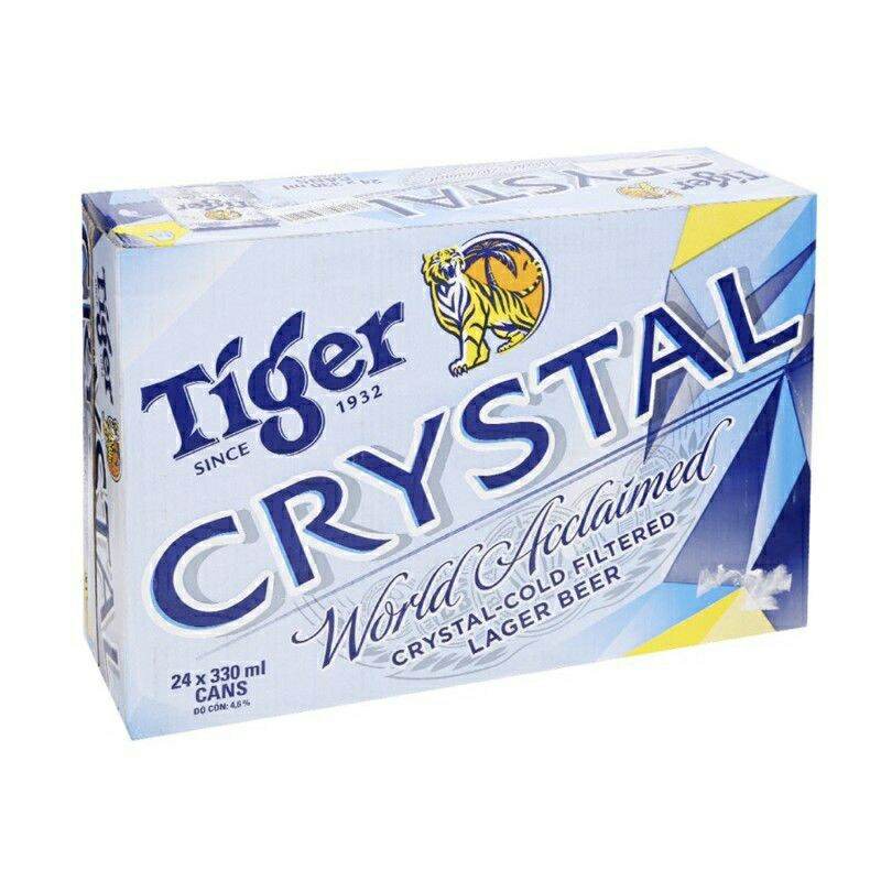 [HCM]1 lon Bia Tiger Bạc lon 330ml