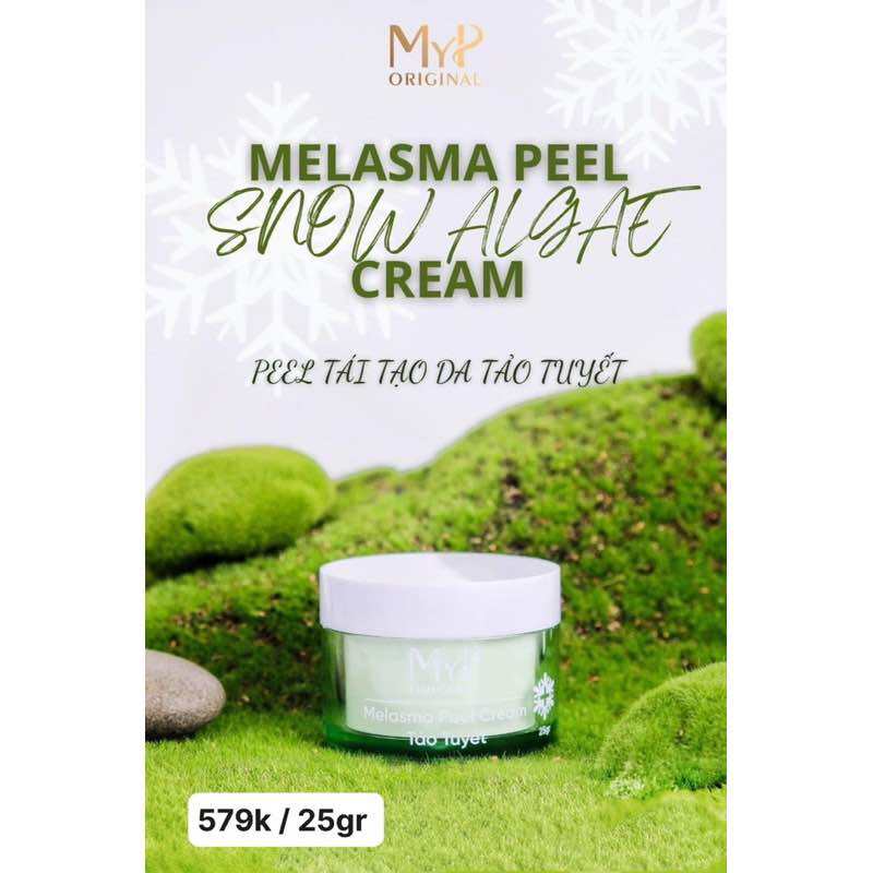 Peel Tảo Tuyết MyP MELASMA PEEL CREAM Đỗ Hoài Phương [tặng Bông Tẩy Trang]