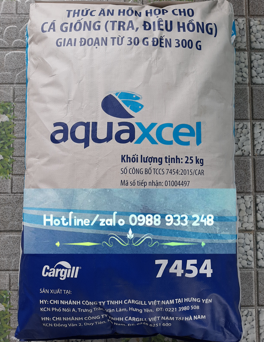 Cám Cargill độ tanh 30% làm thức ăn cá Rô phi, trắm, chép, làm Mồi câu tổng hợp