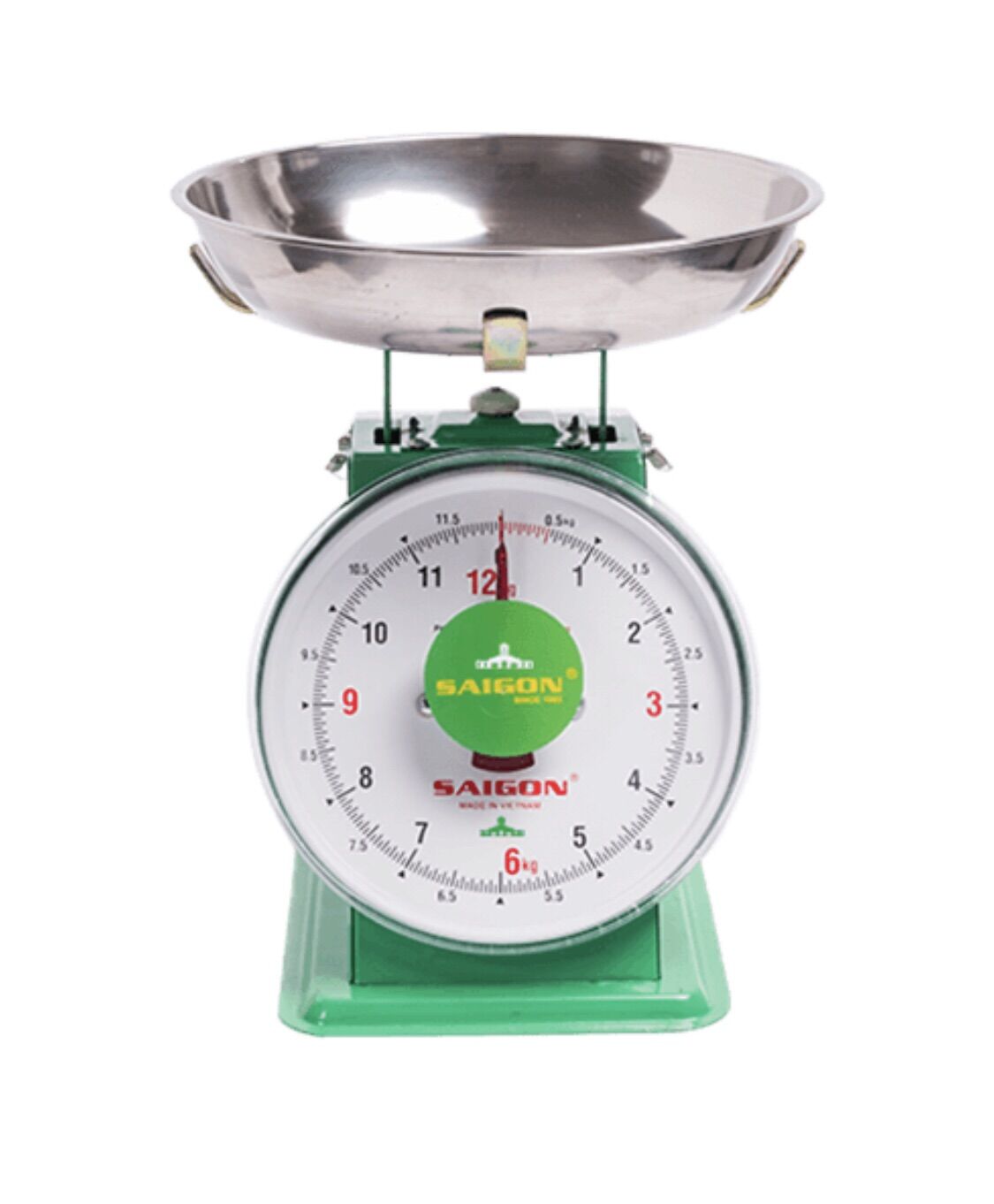 Cân đồng hồ lò xo Sài Gòn 12kg