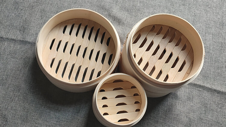 Nồi Mini Tre Hấp Lồng Tre Lồng Hấp Lồng Hấp Mini Lồng Hấp Nhà Bếp Lồng Hấp Ngăn Hấp 30Cm Lồng Hấp Làm Từ Tre