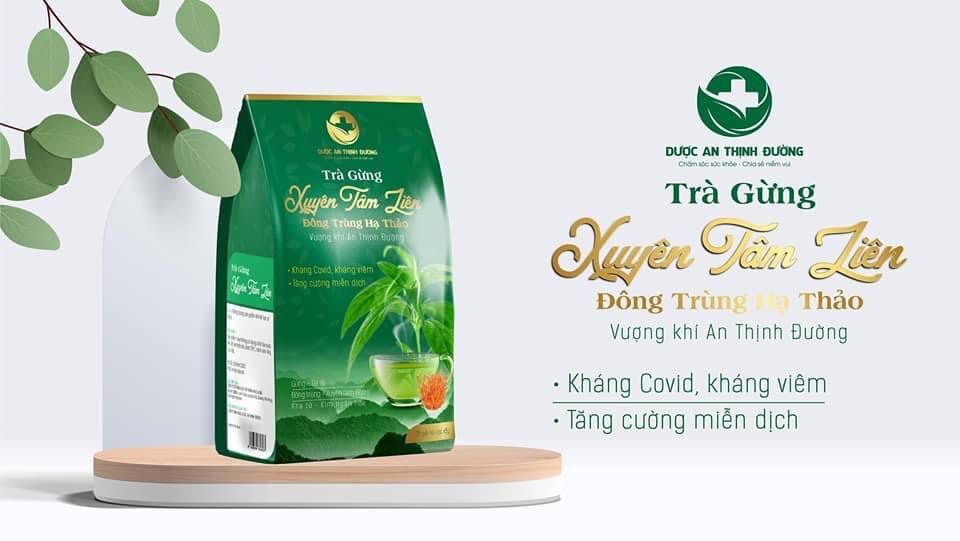 Trà xuyên tâm liên-đông trùng hạ thảo