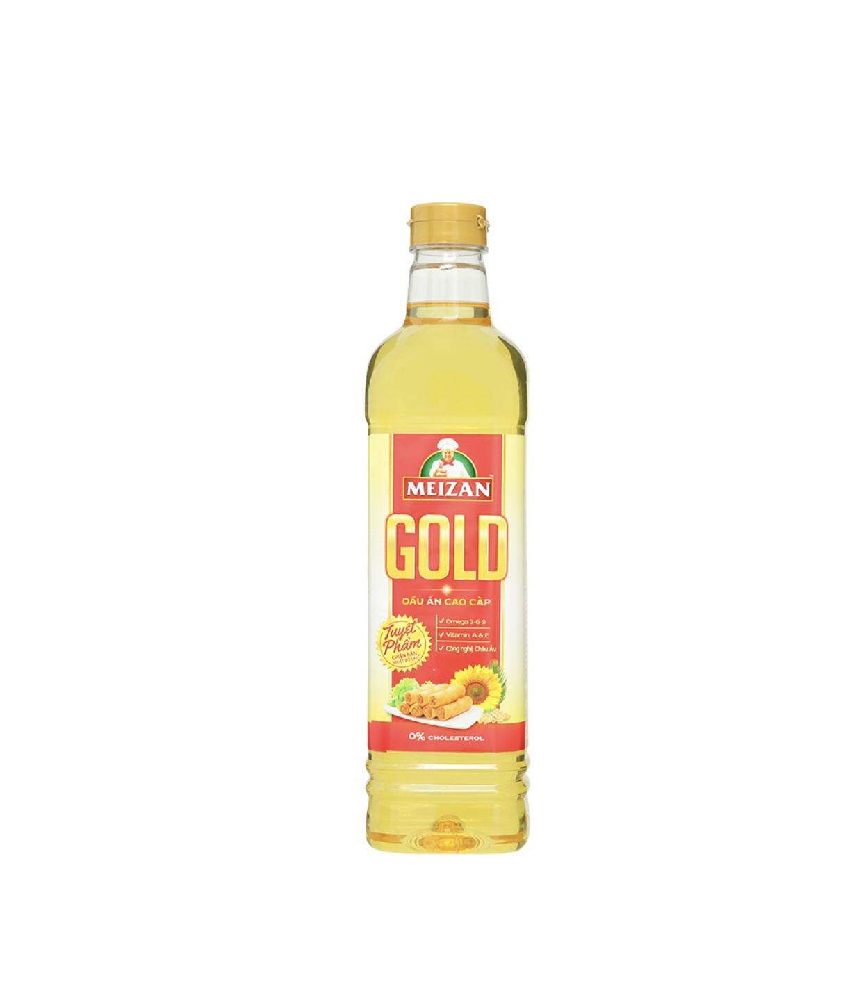 Dầu ăn Meizan Gold chai 1 lit