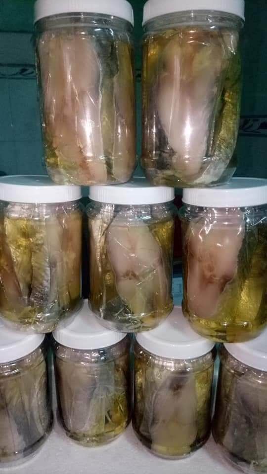 500g mắm cá thu ngâm dầu