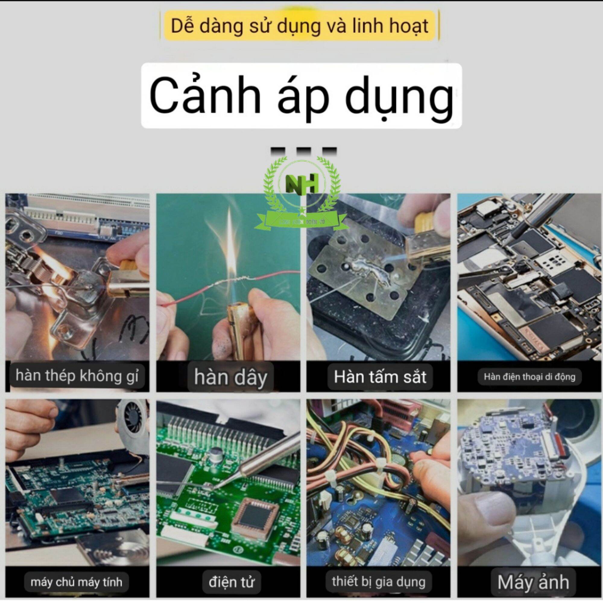 Thiếc Hàn Nhẹ Lửa Không Chứa Chì 63/37 Thông Lượng 2%