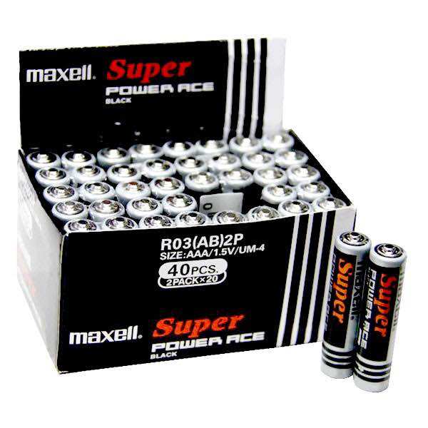 Hộp 40 viên pin 3a maxell