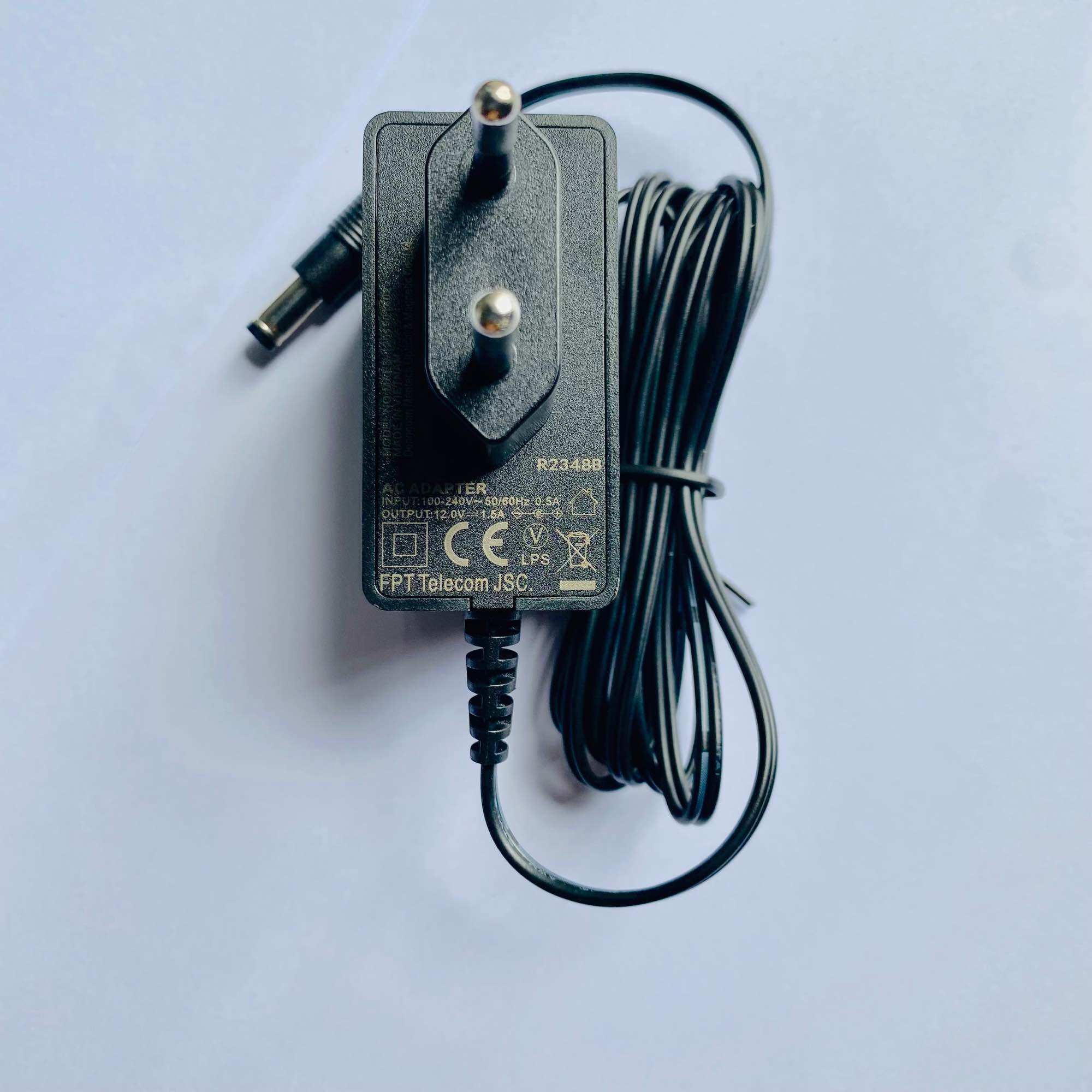 Nguồn 12V-1.0A, 1.5A dành cho modem wifi camera