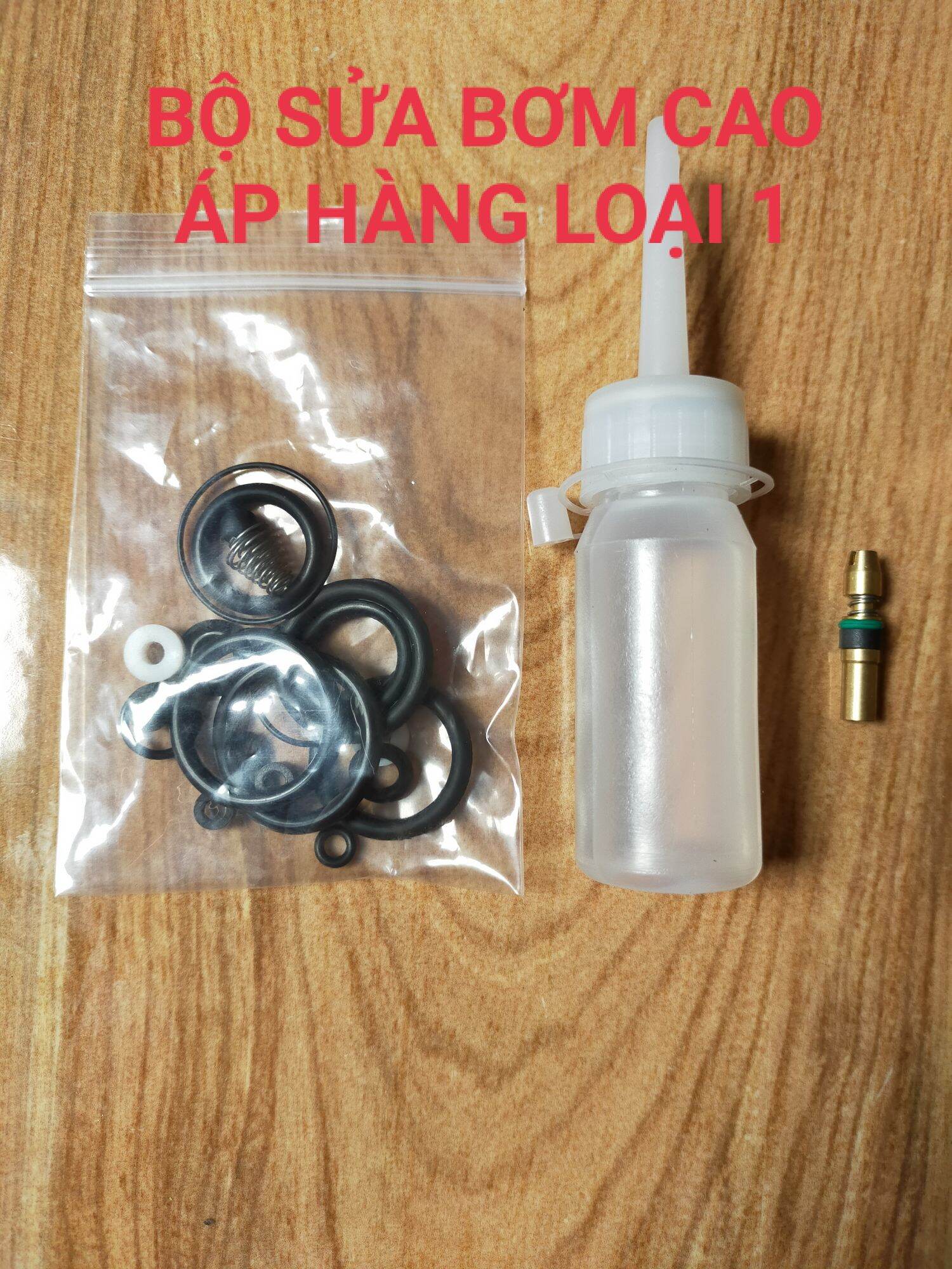 Phụ Kiện Sửa Chữa Bơm Xe Cao Áp Ti Bơm, Gioăng Sim, Dầu silicon_KhánhNgọcLuck