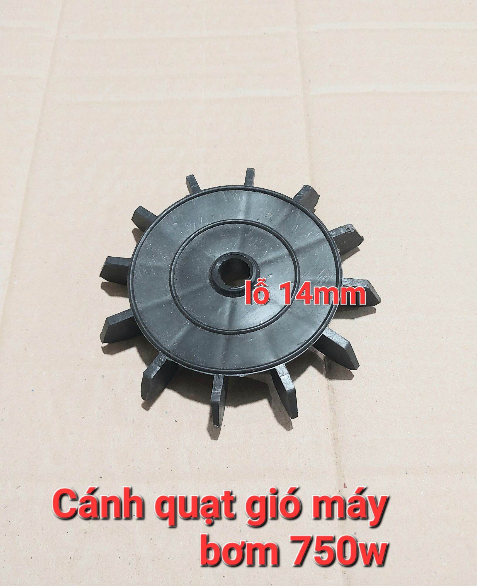 Cánh quạt gió máy bơm 370w,750w