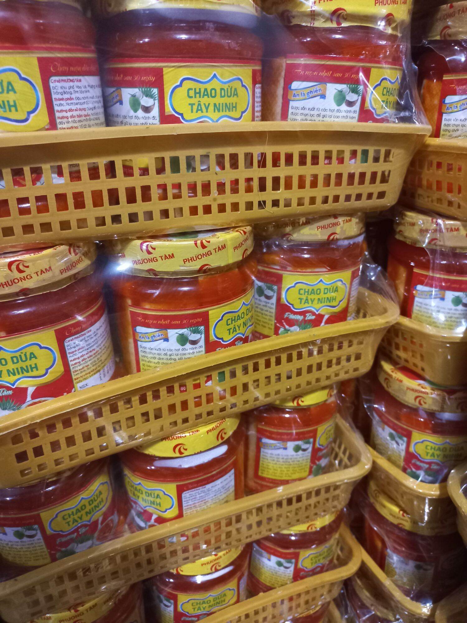 Chao dừa phương tâm tây ninh hủ 800g
