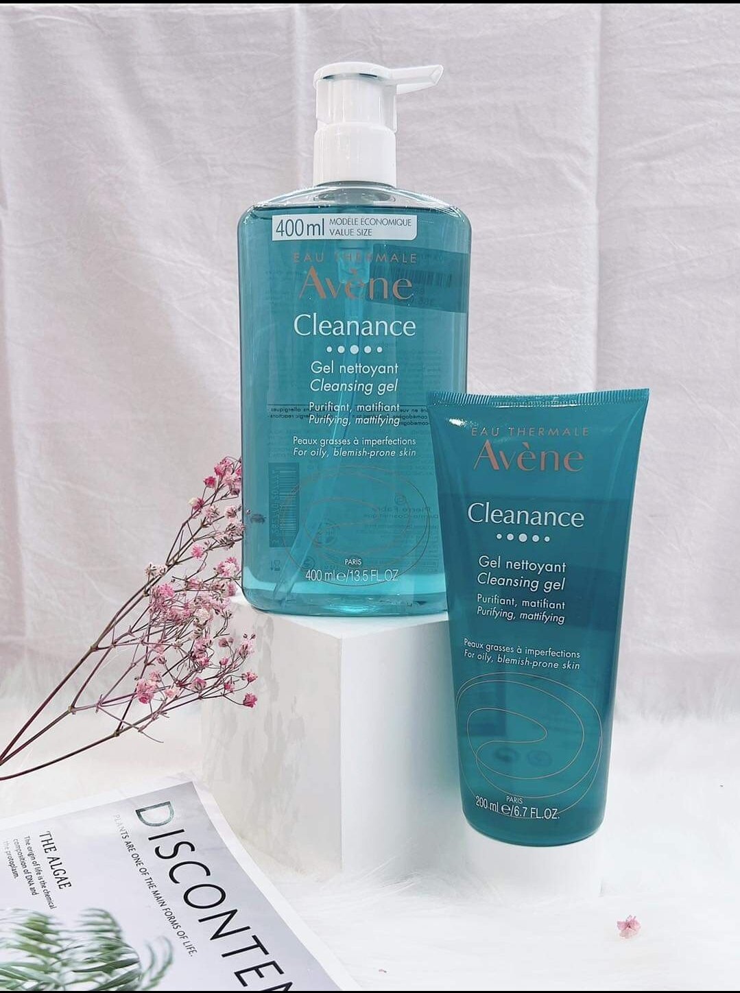 Sữa rửa mặt tạo bọt kiểm soát dầu Avene Cleance 400ml