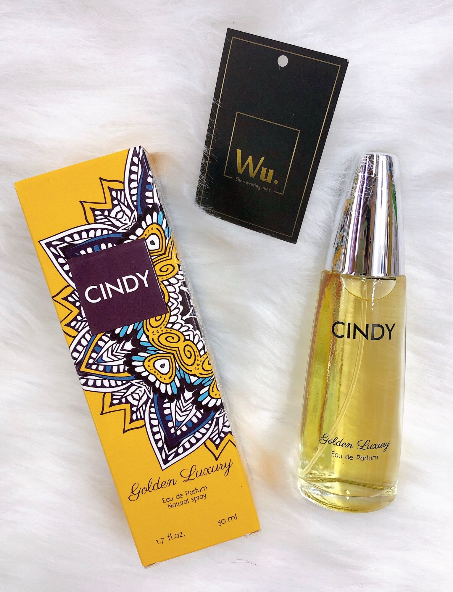 NƯỚC HOA CINDY - GOLDEN LUXURY 50ML