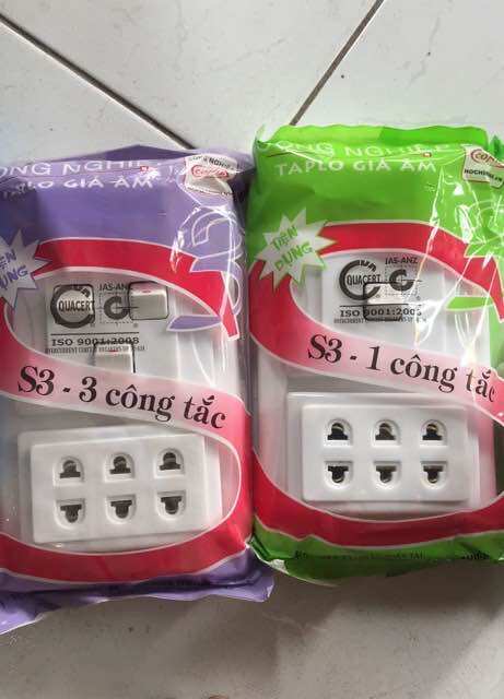 Ổ điện taplo giả âm tường conip