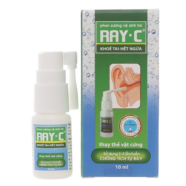 Dung dịch vệ sinh tai ray-c