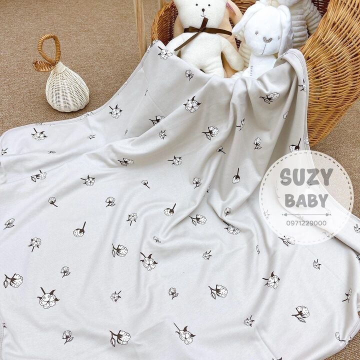 Chăn đắp cotton cho bé