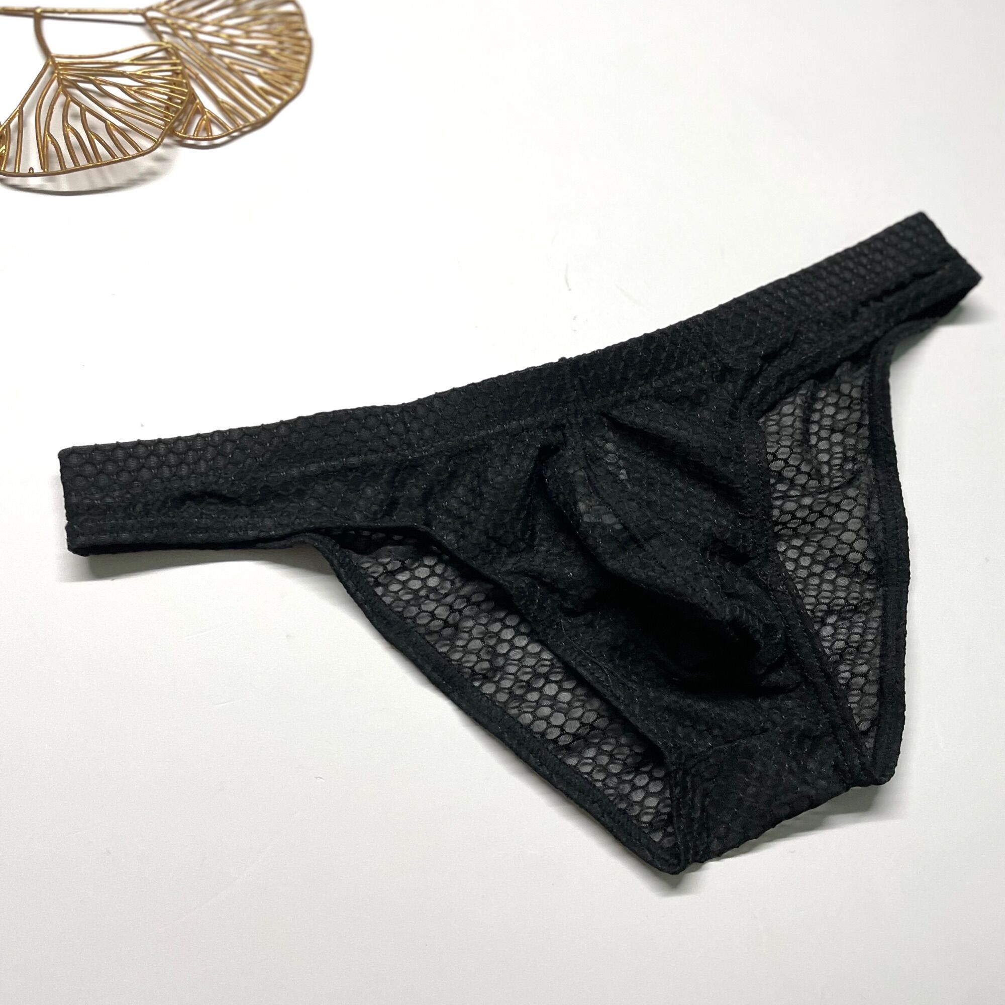 Quần lót nam bikini lưới size M/L-L