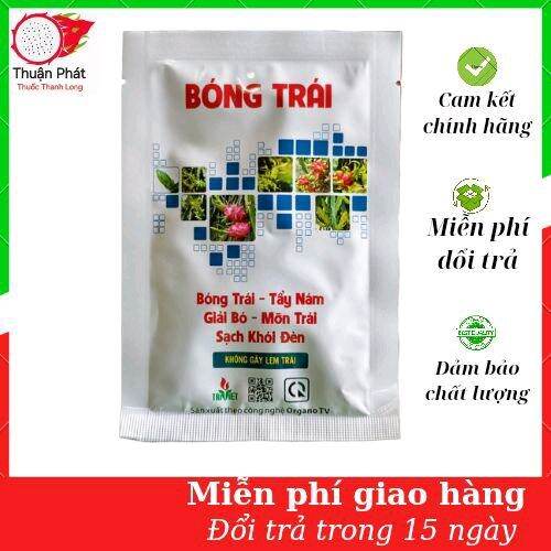 1 Hộp Bóng Trái Trí Việt gồm 20gói mỗi gói 50ml giúp trái bóng tẩy nám giải bó mỡn trái sạch khói đèn