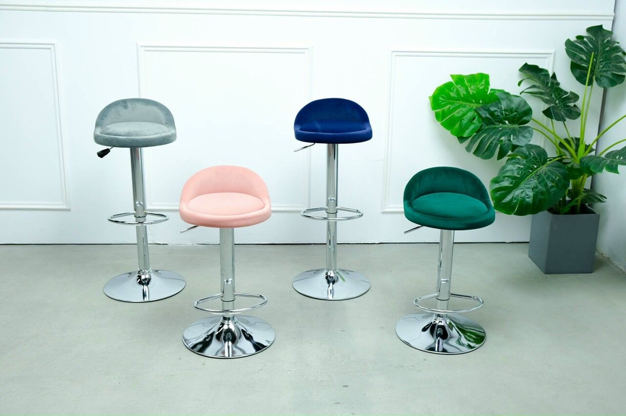 Ghế quầy bar nệm nhung D200N