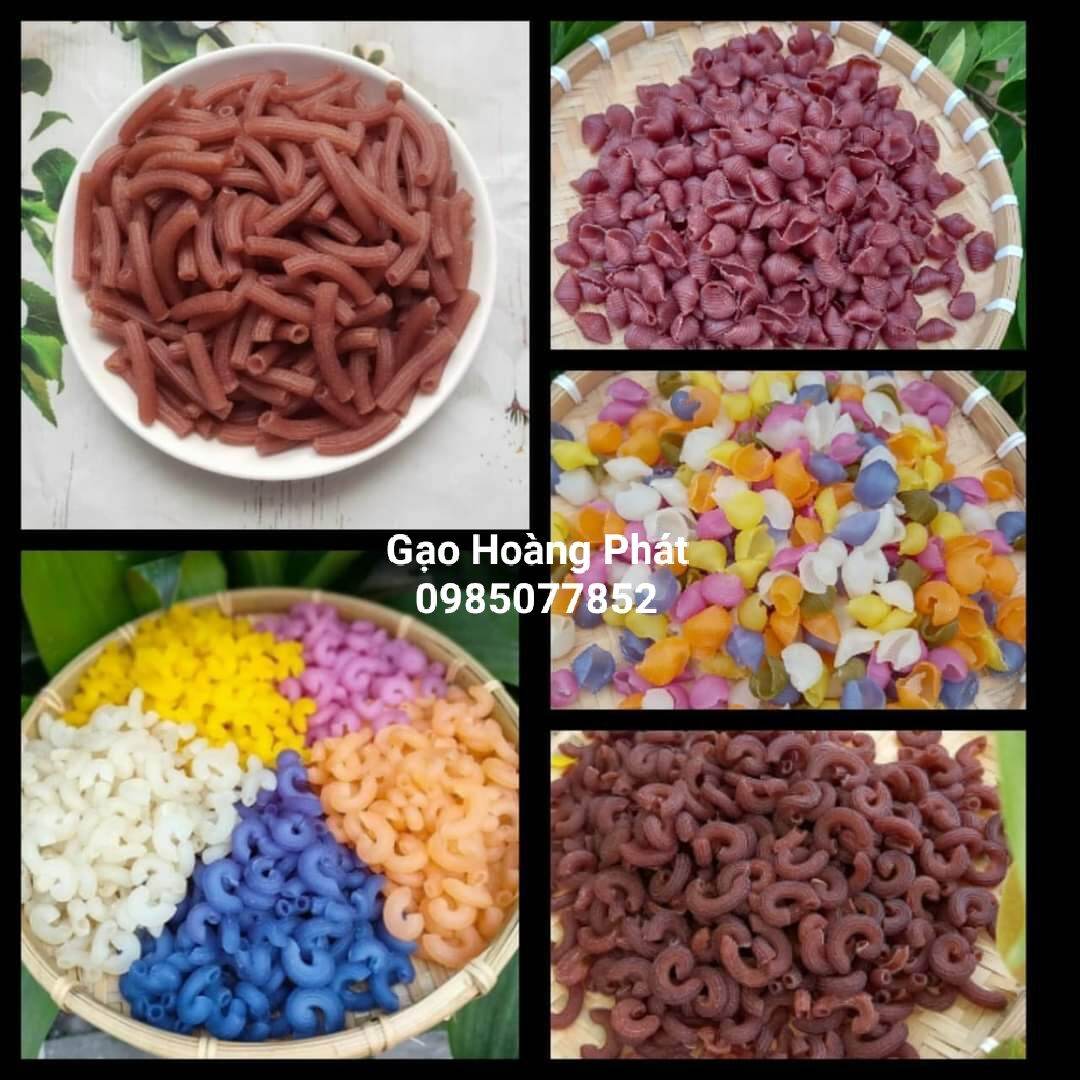 Nui Gạo Lứt Cong - Nui ăn kiêng giảm cân eatclean.(Túi 500g).