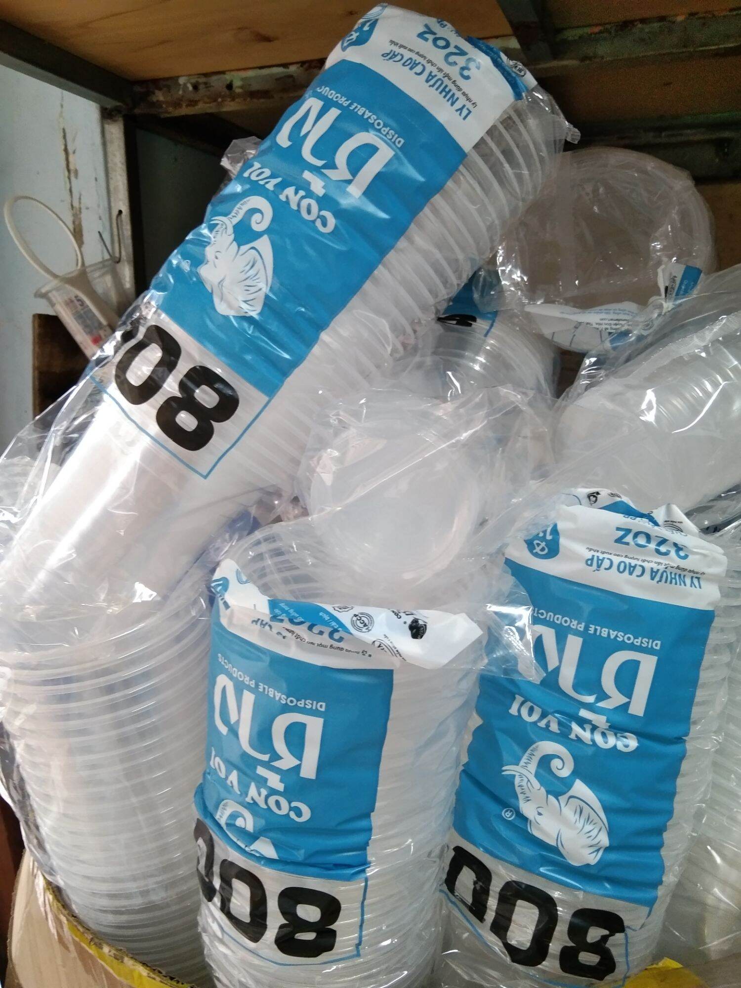 combo 50 ly voi 800ml kèm nắp