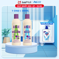 Dầu Gội Aussie Miracle Moist/Aussome Volume Chai 300ml - Châu Âu