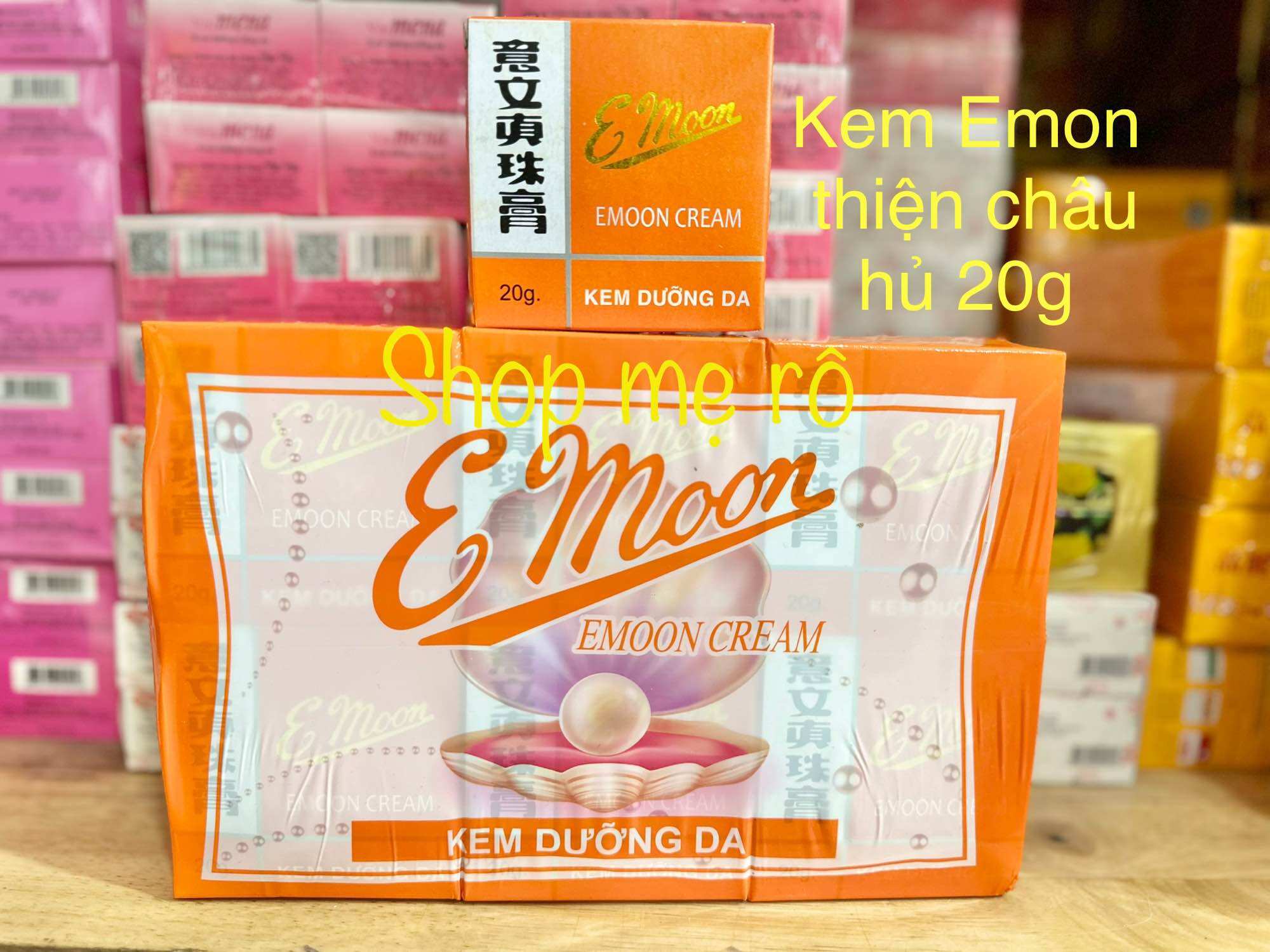 kem emon thiện châu trắng da đủ dòng (hàng việt)