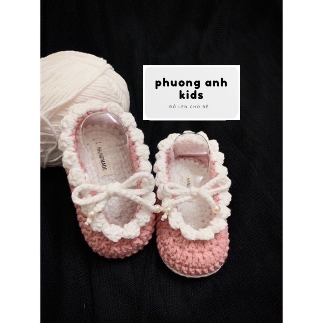 giày len tiểu thư cho bé gái