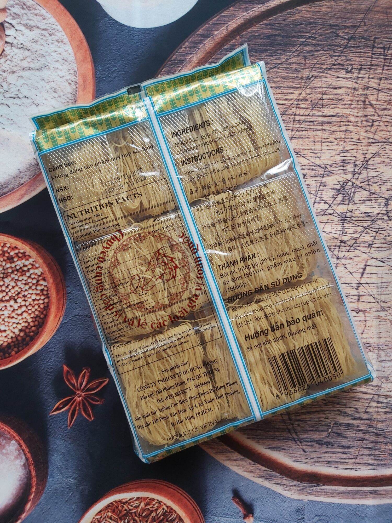 Mì trứng cao cấp Du Hưng Phong