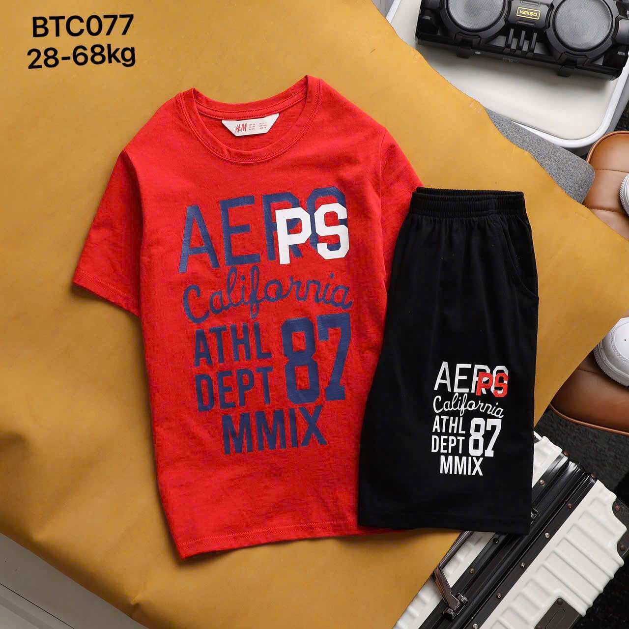 Bộ Thun Cotton Bé Trai BigSize (28-68kg)