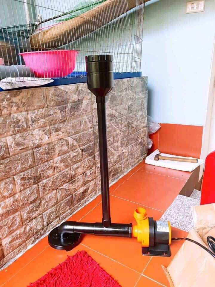 bộ hút mặt hút đáy hồ cá koi (không kèm máy bơm)