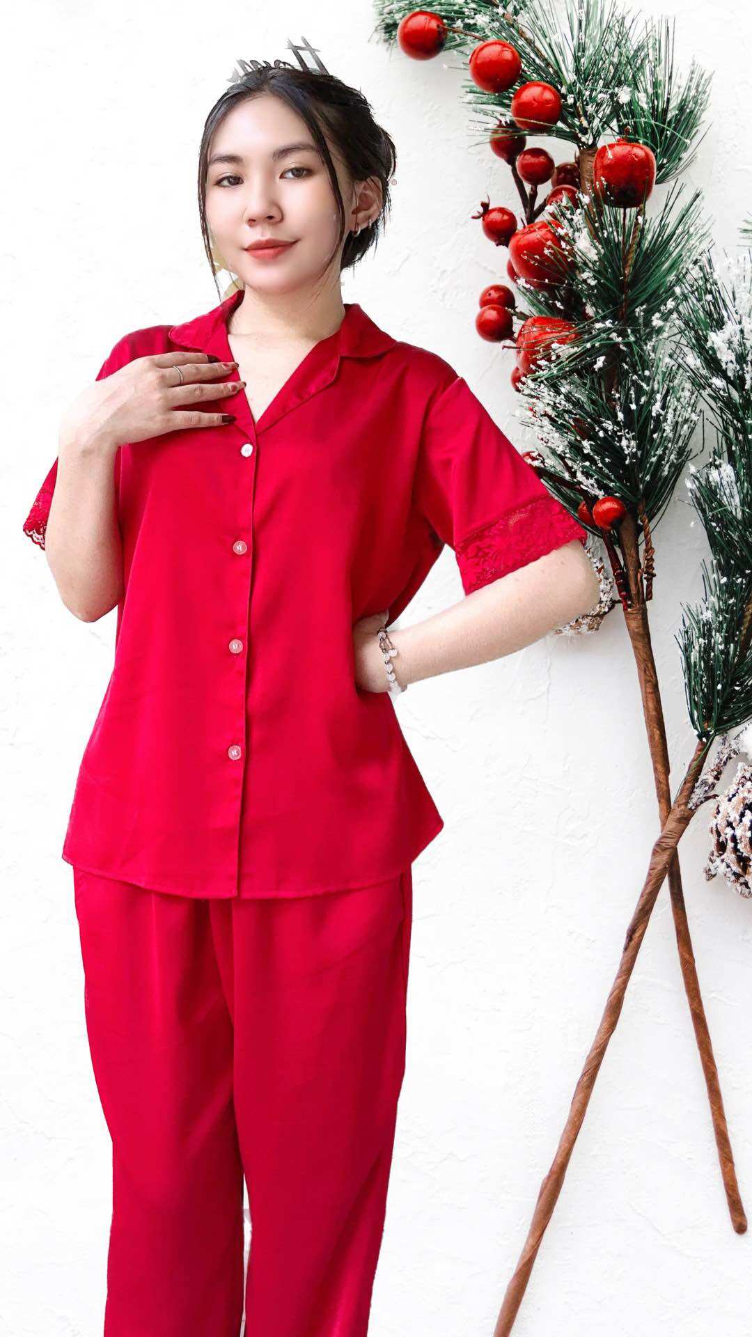 Đồ bộ bigsize 50-110kg đồ bộ mặc nhà cho nữ chất lụa, Mango mềm mịn cao cấp
