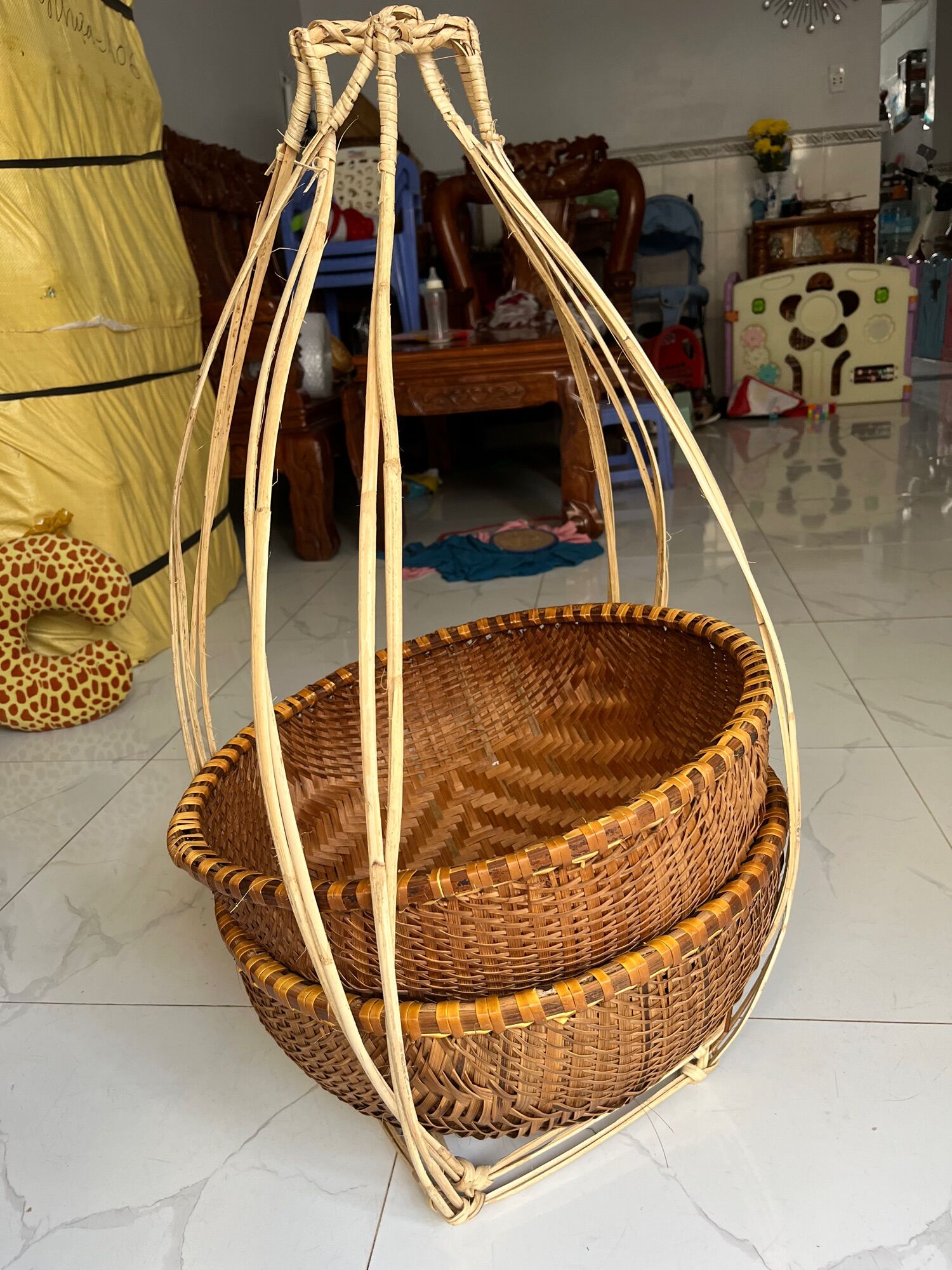 Quang gánh lớn trang trí Tết , trưng bay