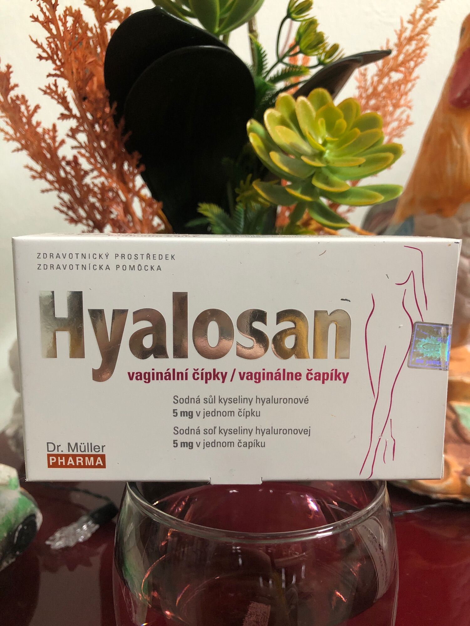 Hyalosan vaginal suppositoriesviên đặt phụ khoa