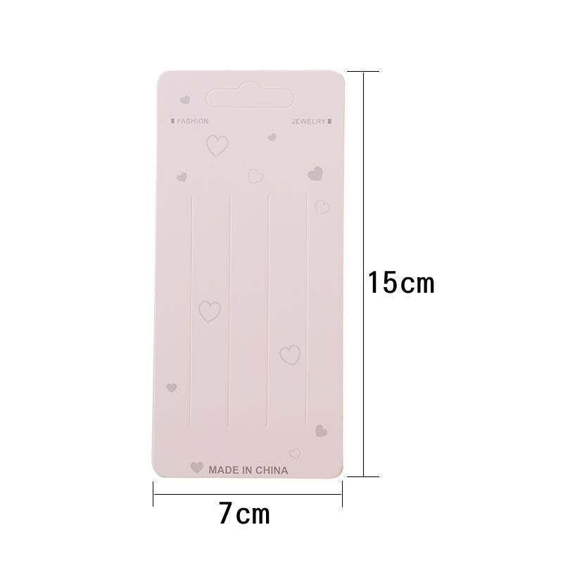10 bìa giấy kẹp tóc & cột tóc nhiều mẫu