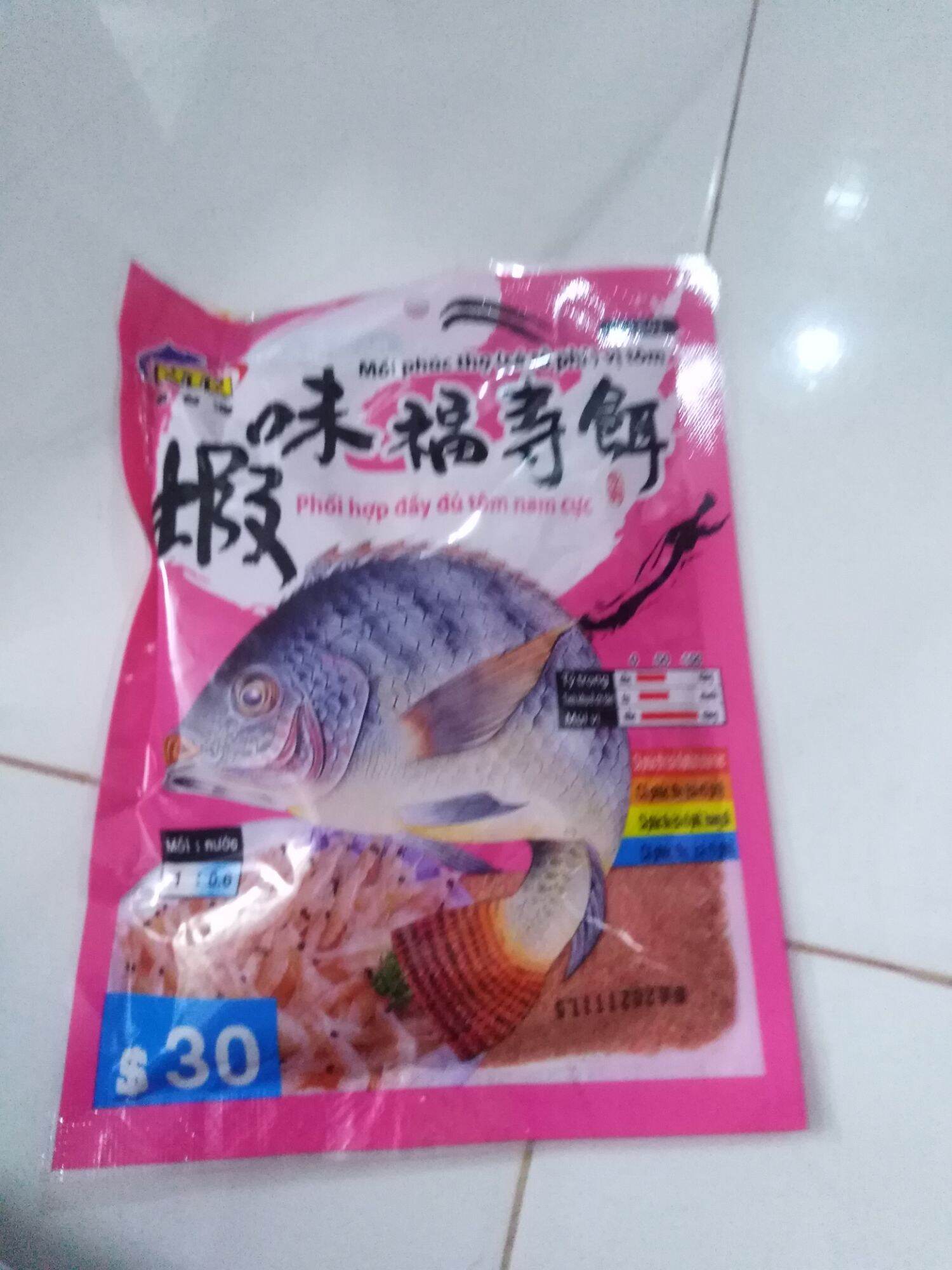 5 gói mồi câu cá rô phi ntn